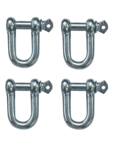 Szekla karabińczyk zakręcany 4szt black + decker