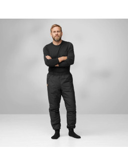 Spodnie trekkingowe męskie fjällräven keb insulated trousers m outdoorowe czarne (f12200194-550) 2