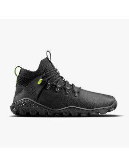 Buty turystyczne vivobarefoot magna forest esc womens obsidian/lime trekkingi minimalistyczne (209082-02)