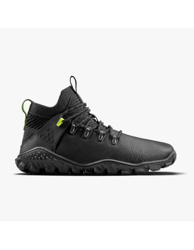 Buty turystyczne vivobarefoot magna forest esc womens obsidian/lime trekkingi minimalistyczne (209082-02)