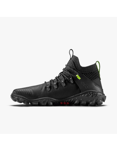 Buty turystyczne vivobarefoot magna forest esc womens obsidian/lime trekkingi minimalistyczne (209082-02)