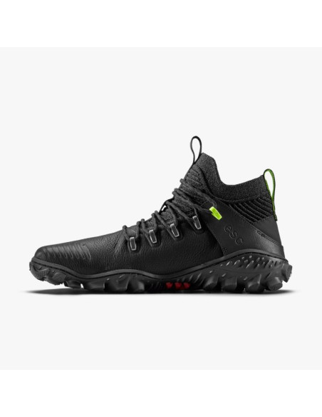 Buty turystyczne vivobarefoot magna forest esc womens obsidian/lime trekkingi minimalistyczne (209082-02)