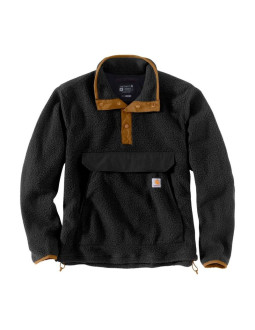 Polar carhartt relaxed fit fleece pullover - black rozmiar: m
