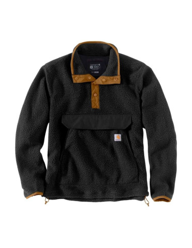 Polar carhartt relaxed fit fleece pullover - black rozmiar: m