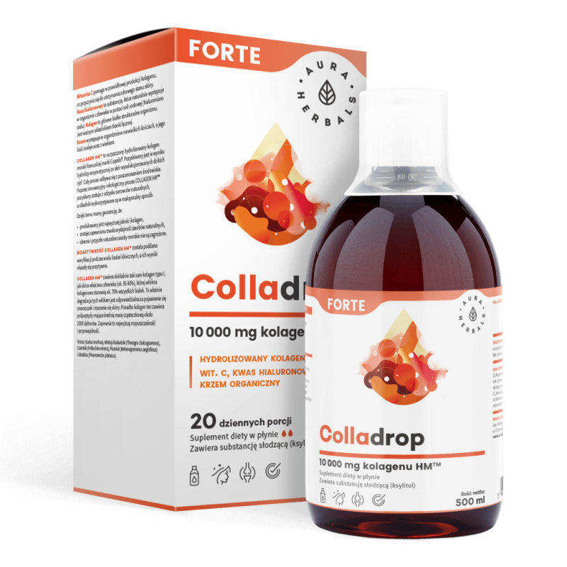 Colladrop Forte - Kolagen HM™ 10 000 mg w płynie (500 ml)