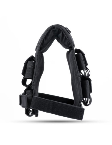 Kamizelka treningowa obciążeniowa 20 kg z bloczkami w20b | dbx bushido