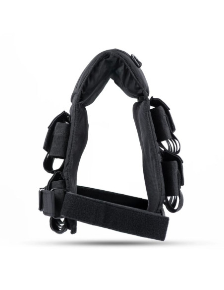 Kamizelka treningowa obciążeniowa 20 kg z bloczkami w20b | dbx bushido