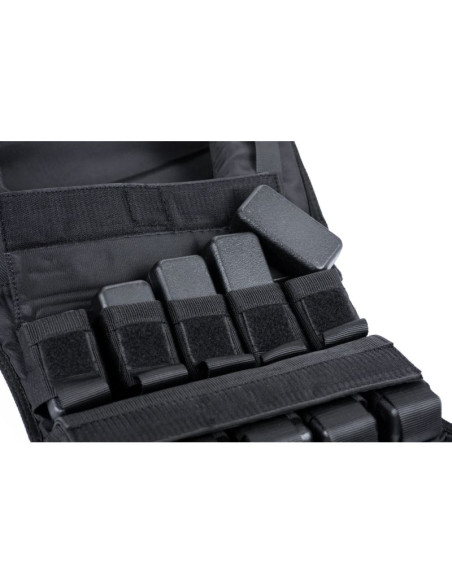 Kamizelka treningowa obciążeniowa 20 kg z bloczkami w20b | dbx bushido