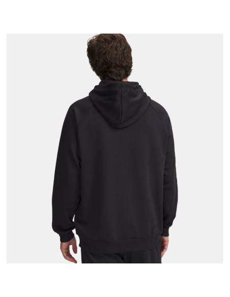 Bluza z kapturem under armour rival fleece logo hoodie - black/white