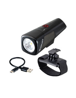 Sigma lampka przednia buster 800 hl czarna