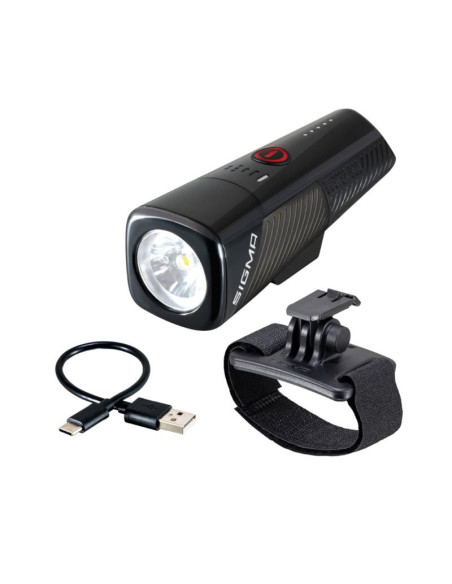 Sigma lampka przednia buster 800 hl czarna