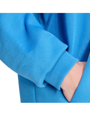 Bluza męska adidas all szn fleece hoodie niebieska kc3182