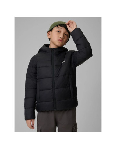 Kurtka z wypełnieniem syntetycznym chłopięca 4f 4fjwss26tdjam0741-20s