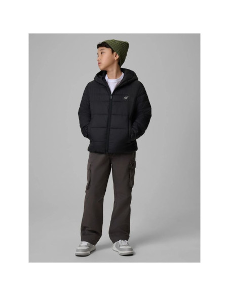 Kurtka z wypełnieniem syntetycznym chłopięca 4f 4fjwss26tdjam0741-20s