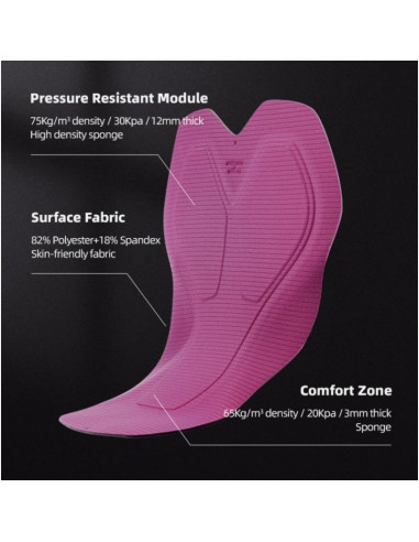 Rockbros damska spódniczka rowerowa 2w1 m