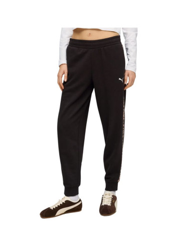 Spodnie damskie puma ess graphic animal comfort czarne 692464 01