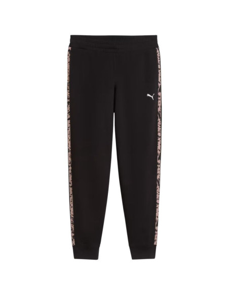 Spodnie damskie puma ess graphic animal comfort czarne 692464 01
