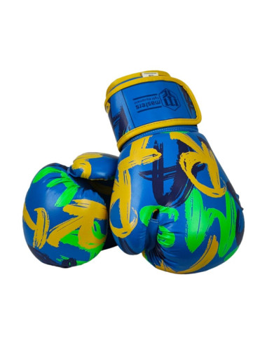 Rękawice bokserskie masters rpu-vibez 10 oz blue