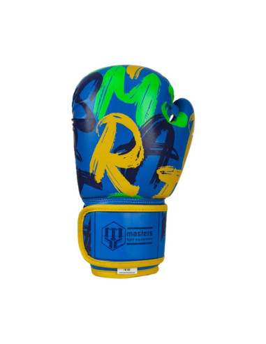 Rękawice bokserskie masters rpu-vibez 10 oz blue