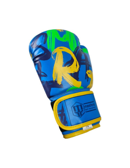 Rękawice bokserskie masters rpu-vibez 10 oz blue