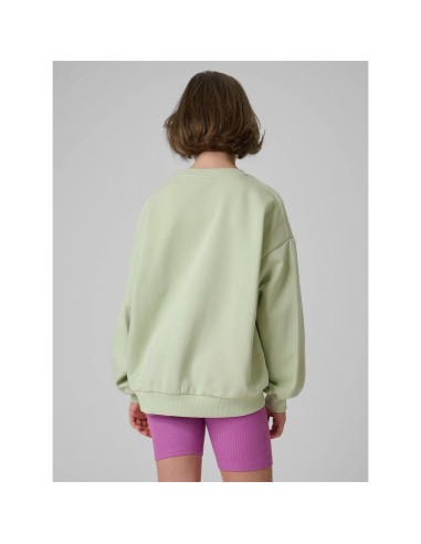 Bluza dresowa loose bez kaptura dziewczęca 4f 4fjrss26tswsf2903-47s