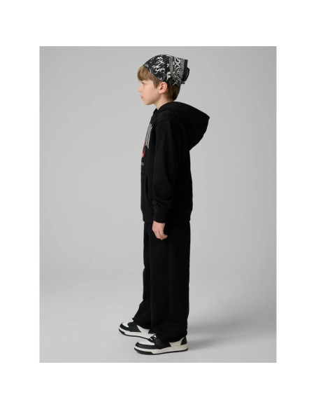 Bluza dresowa regular z kapturem chłopięca 4f 4fjrss26tswsm2904-20s