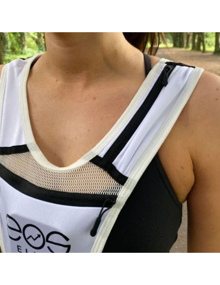 Kamizelka biegowa eos elite 2.0 ultralight biała