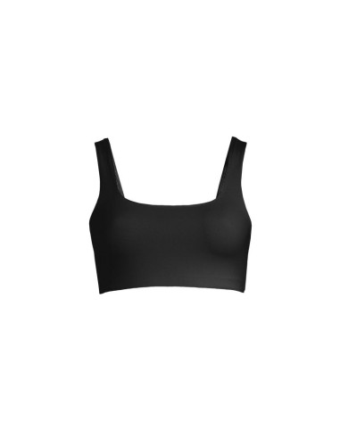 Top kąpielowy casall square neck bikini top czarny