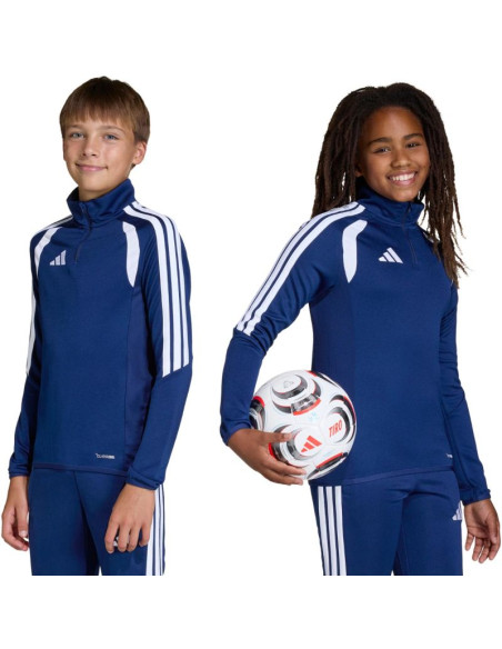 Bluza dla dzieci adidas tiro 26 league training top granatowa jy7165