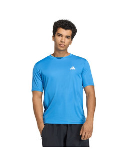 Koszulka męska adidas workout essentials base niebieska kd5471