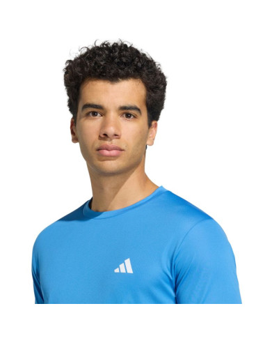 Koszulka męska adidas workout essentials base niebieska kd5471