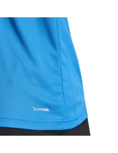 Koszulka męska adidas workout essentials base niebieska kd5471