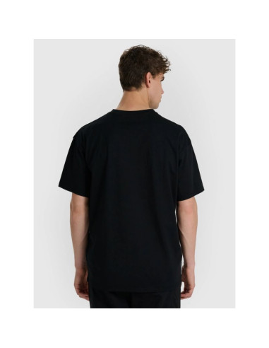 T-shirt regular z nadrukiem męski f 4fraw25ttshm3259-20s