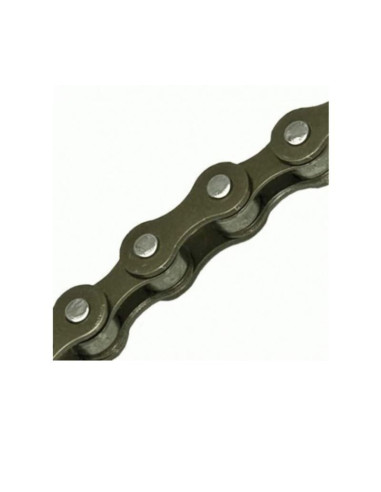 Kmc łańcuch s1 112 ogniw brązowy folia