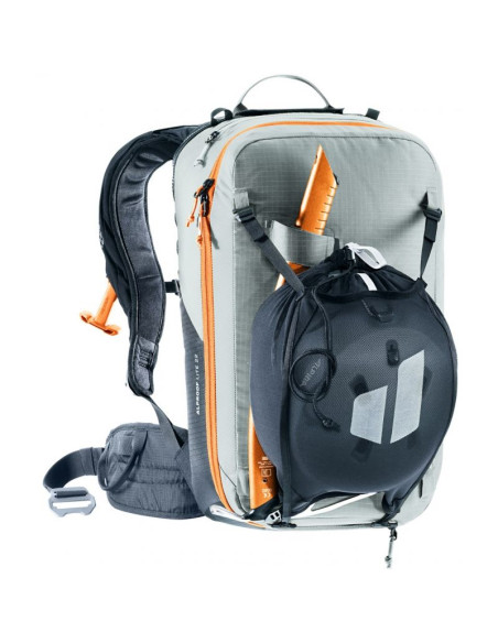 Plecak lawinowy deuter alproof lite 22l - tin/black