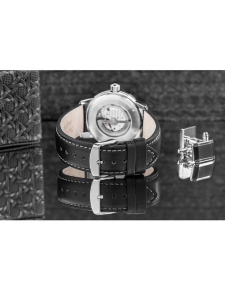 Zegarek męski zeppelin new captain's line automatic 8662-2 + box