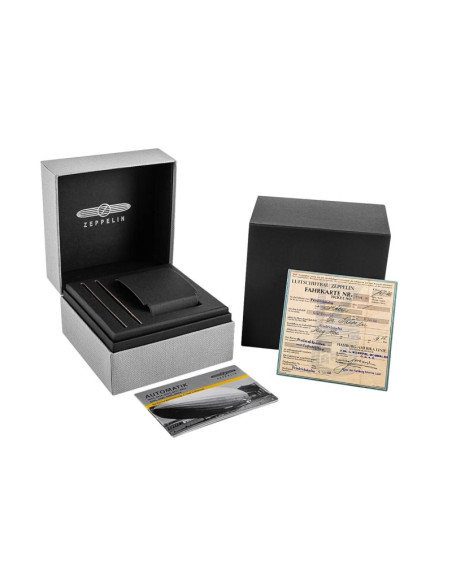 Zegarek męski zeppelin new captain's line automatic 8662-2 + box