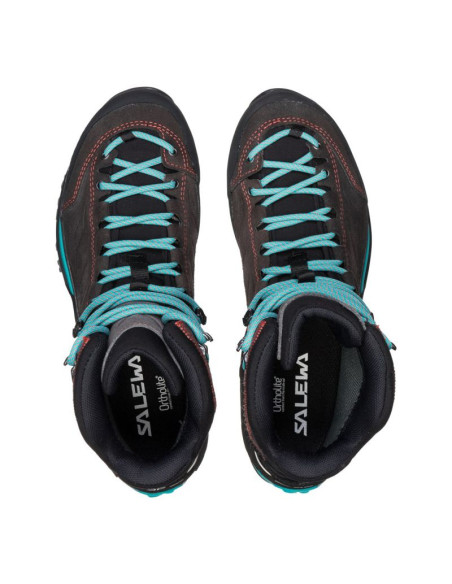 Salewa mtn trainer mid gtx damski dorosły czarny, niebieski