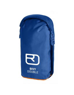 Ortovox bivy double dorosły śpiwór prostokątny poliuretan niebieski, pomarańczowy 2