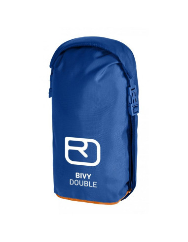 Ortovox bivy double dorosły śpiwór prostokątny poliuretan niebieski, pomarańczowy