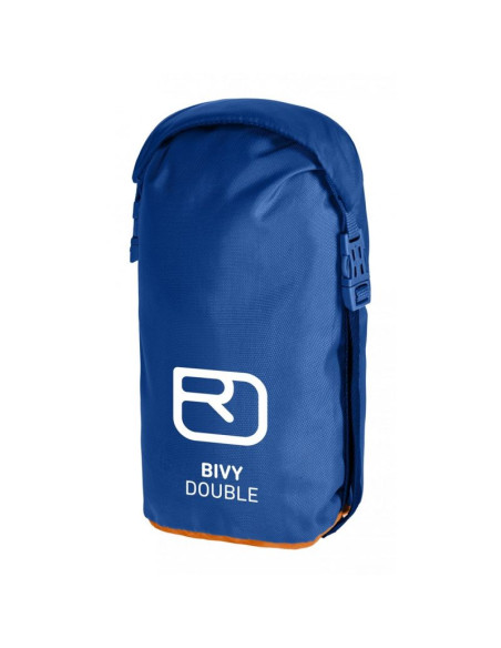 Ortovox bivy double dorosły śpiwór prostokątny poliuretan niebieski, pomarańczowy