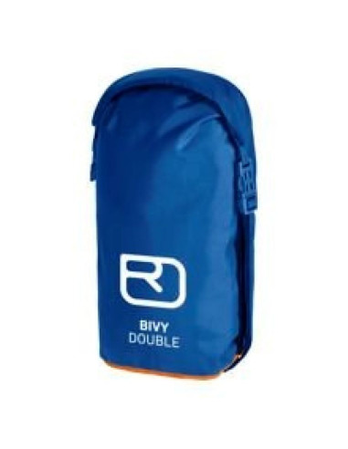 Ortovox bivy double dorosły śpiwór prostokątny poliuretan niebieski, pomarańczowy