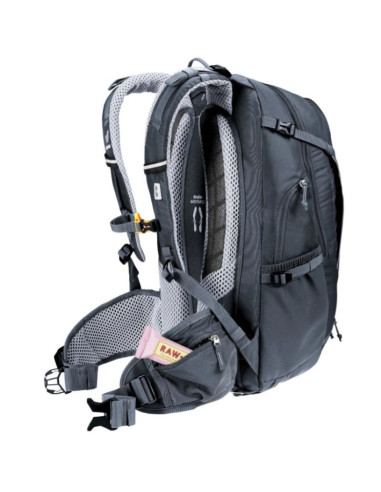 Plecak rowerowy - deuter trans alpine 24 black