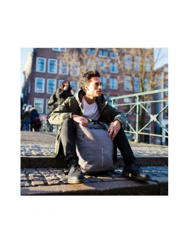 Xd design plecak antykradzieżowy bobby urban gray p/n: p705.642