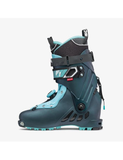 Buty damskie skitourowe scarpa f1 - anthracite/aqua 2