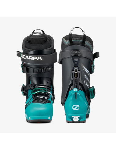 Buty skiturowe damskie scarpa gea - emerald/black