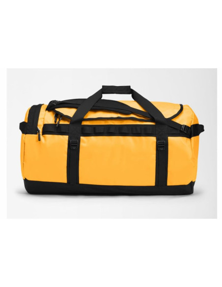 The north face base camp duffel l sportowa torba 95 l poliester czarny, żółty