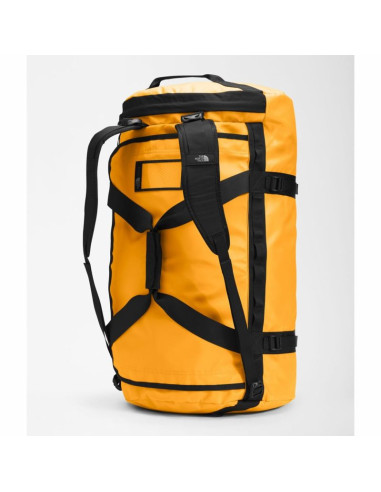 The north face base camp duffel l sportowa torba 95 l poliester czarny, żółty