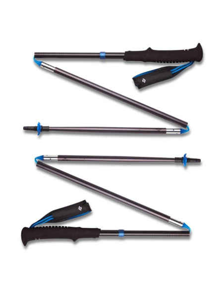 Kije trekkingowe black diamond distance z poles pewter