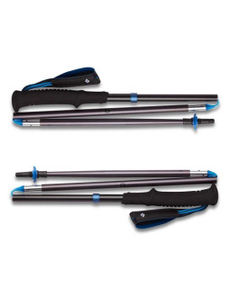 Kije trekkingowe black diamond distance z poles pewter 2